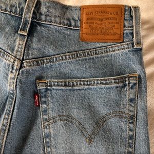 LEVIS ribcage straight jeans